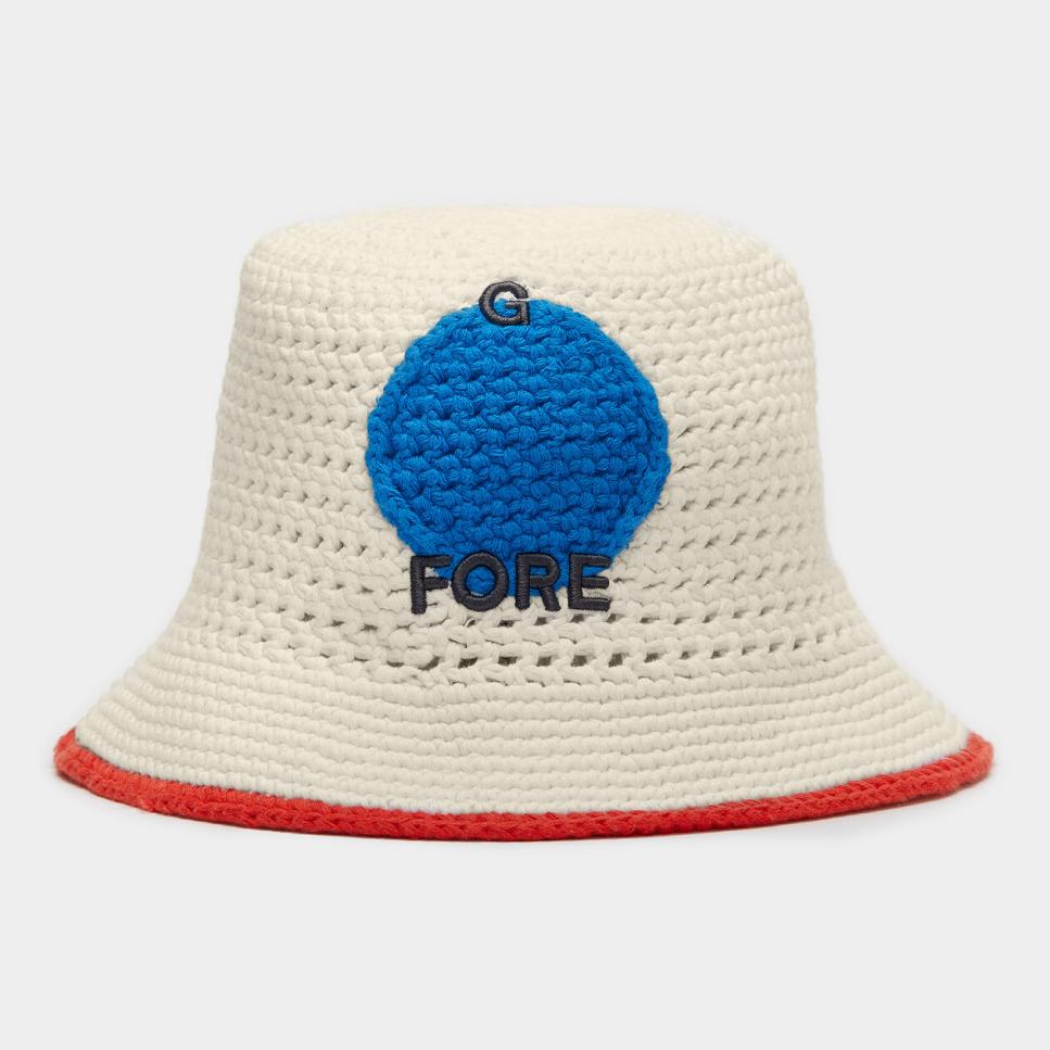 G/Fore Circle Crochet Bucket Hat